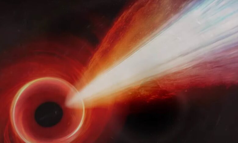 انبعاثات نفاثة من الثقب الأسود، دليلنا لكشف أسرار ماضينا الكوني